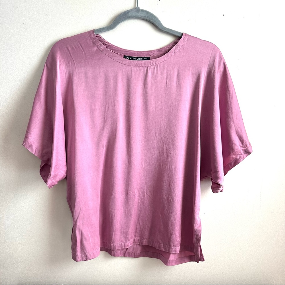 Carole‎ Little St. Tropez West 100% Silk Dolman Sleeve Top